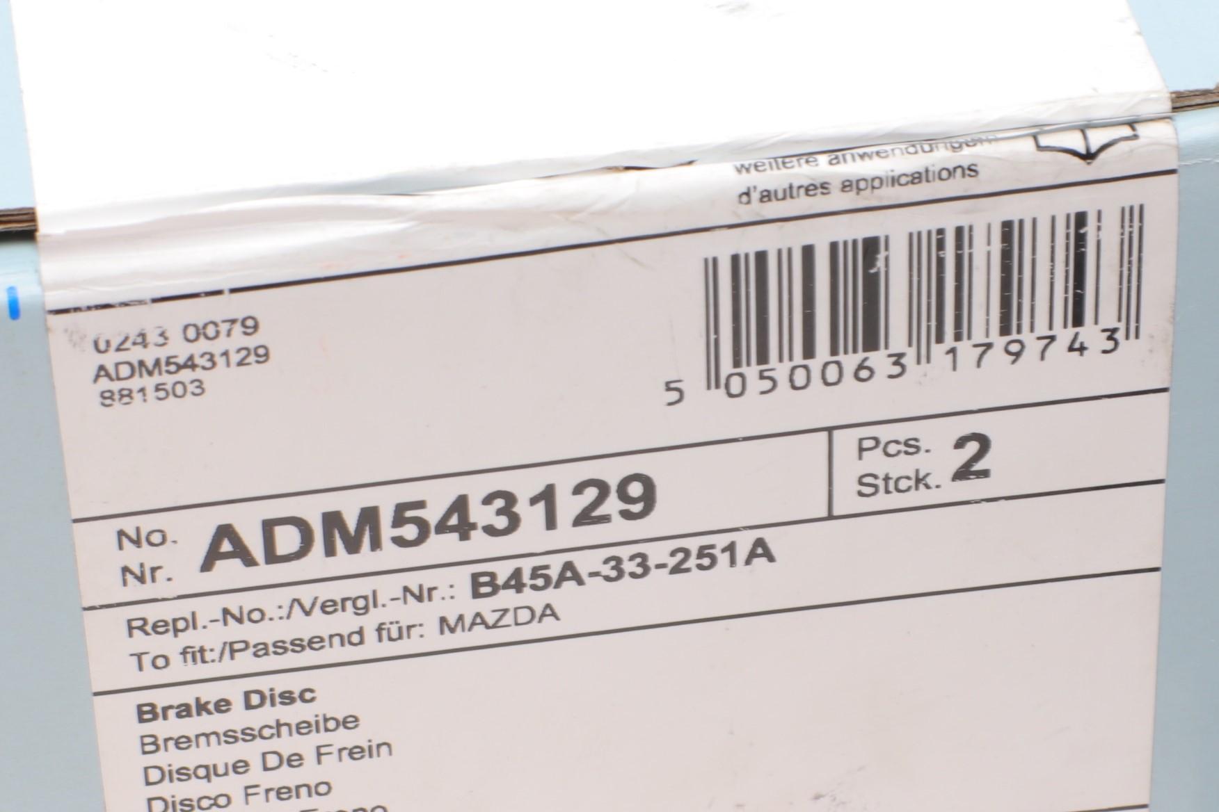 ADM543129 BLUE PRINT
